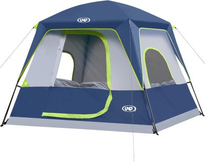 UNP 2/4/6/8 Person Tent, Portable Cabin Tent, Camping Tent 4-Person Easy Set Up, Waterproof with Top Rainfly for Outdoor Camping/Hiking - Image 9